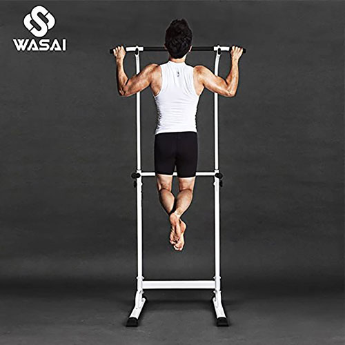 WASAI(ワサイ) 懸垂 懸垂マシン ぶら下がり健康器 懸垂器具【組立簡単/コンパクト/3色】筋肉トレーニング ぶらさがり チンニングスタンド